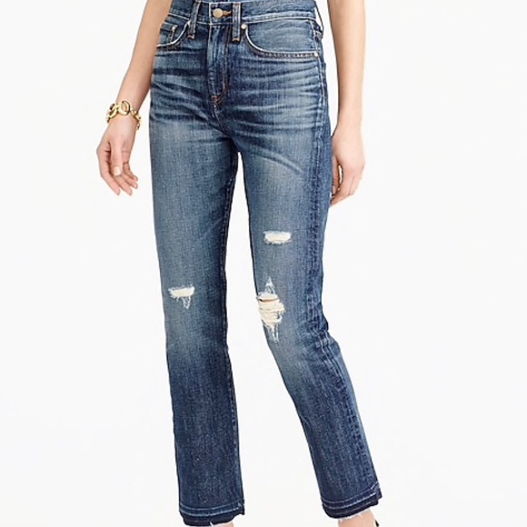 point sur denim jeans